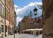 old town market square in warsaw