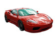red sportscar