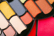 assorted eyeshadows