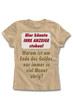 fiktiver t-shirt-print: warum ist am ende ...