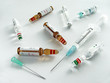 injection with phial