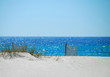sand dunes and fences