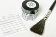 crime scene - latent fingerprinting