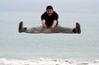 happy jump