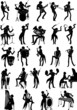 complete set of musicians