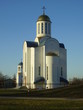 church on surburb of city of st.-petersburg