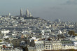 le sacre-coeur vue depuis la tour eiffel