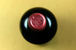 top of red wine