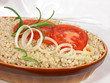 porridge barley groats and buckwheat
