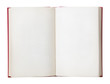 Photo: blank book open blank book open