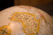 australia on globe australia on globe