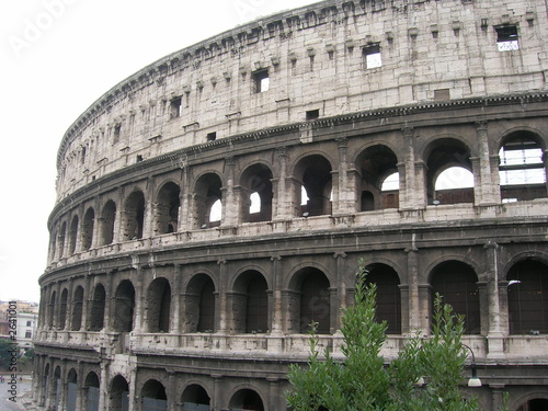 vista exterior del coliseo