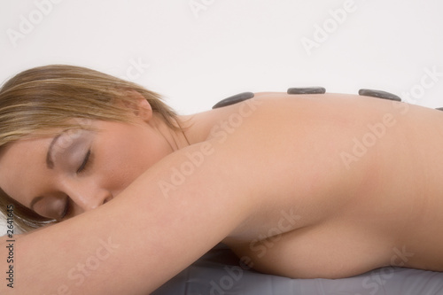 Photo: hot stones therapy hot stones therapy