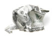 the ridiculous crumpled dollar