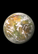 planet moon isolated