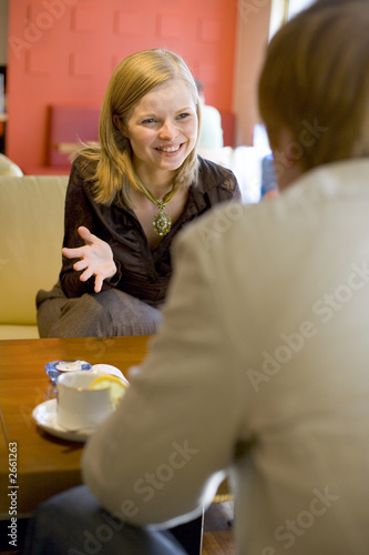 Photo: friends at cafe friends at cafe