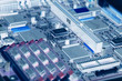 electronic circuits on a motherboard of technology electronic circuits on a motherboard of technology