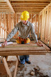 workman measuring