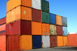 Containers waiting to be loaded