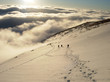 climbers in high tatras