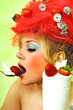 glamour strawberry girl glamour strawberry girl