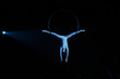 gymnast on a ring gymnast on a ring