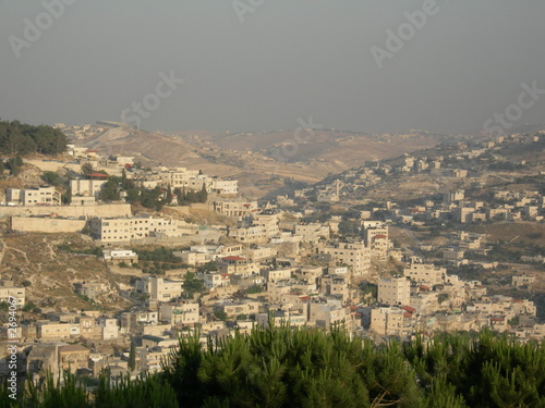 Photo: vue sur les collines de jérusalem vue sur les collines de jérusalem
