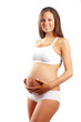 Photo: a beautiful pregnant woman a beautiful pregnant woman