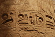 hieroglyphe à karnak