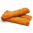 Photo: fried crab sticks isolated on white fried crab sticks isolated on white