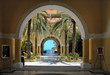 view through the arches in cabo san lucas, mexico