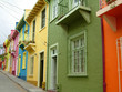 Multicoloured street