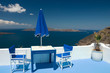 summer blue balcony