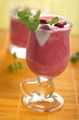 raspberry with sour milk raspberry with sour milk
