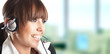 beautiful customer representative