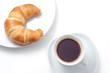 coffee and croissants