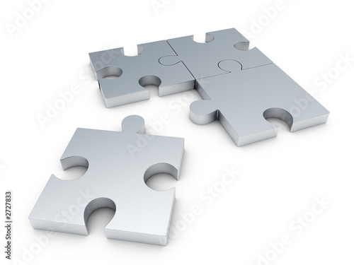 Photo: steel puzzle steel puzzle