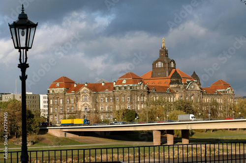 government building in dresden, germany