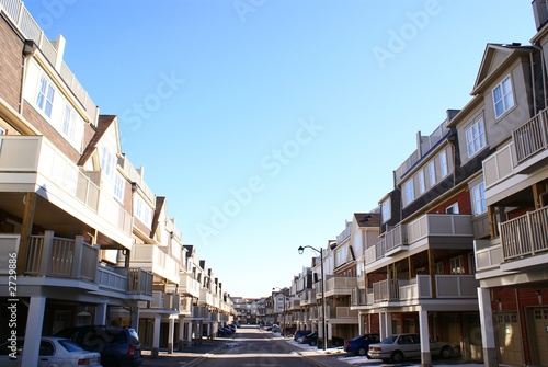Photo: row house row house