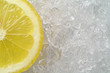 lemon slice on crushed ice (1) lemon slice on crushed ice (1)