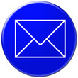 blue icon with symbol of letter