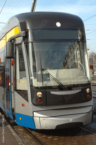 trolley in leipzig