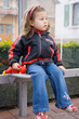 waiting for a bus