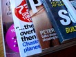 magazines overlapping