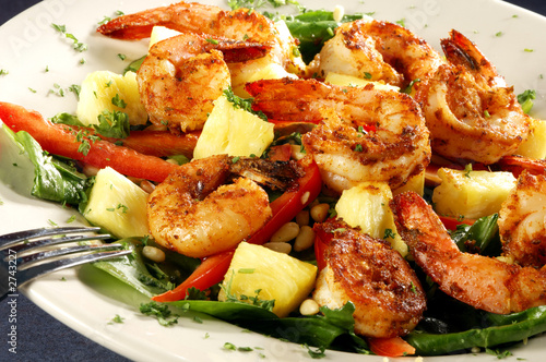 seafood blackened shrimp