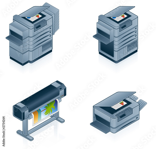 Hardware Computers on Computer Hardware Icons Set   Design Elements 55p    Thevectorminator