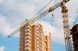 crane and building construction