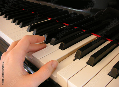 Photo: fingers on piano keys fingers on piano keys