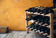 wine bottles