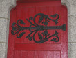 0775 - ferronnerie sur porte d'église 0775 - ferronnerie sur porte d'église